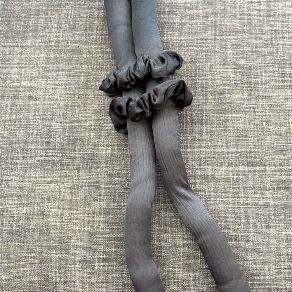 Satin Heatless Curling Rod and Scrunchie Set